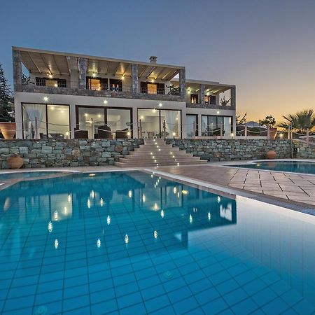 Sea Views At Villa Anemomylos With Heated Pool, Ping Pong And Tennis Agia Pelagia  Extérieur photo