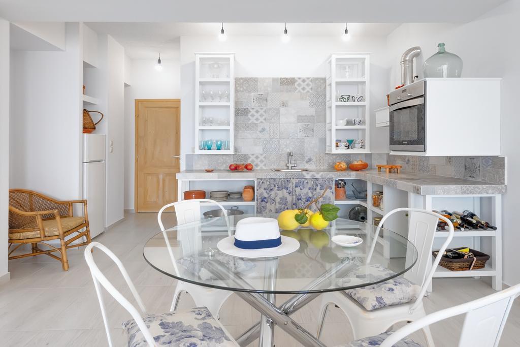 Sea Views At Villa Anemomylos With Heated Pool, Ping Pong And Tennis Agia Pelagia  Chambre photo