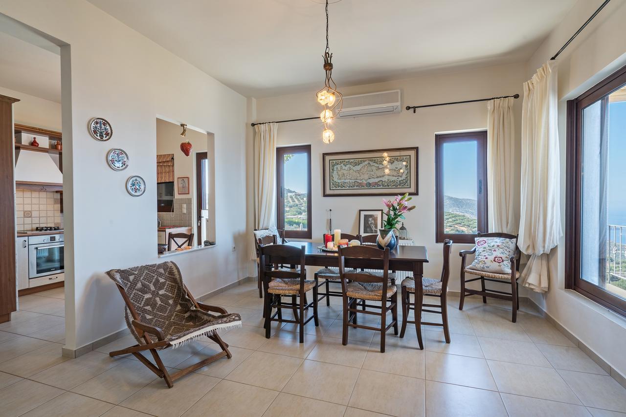 Sea Views At Villa Anemomylos With Heated Pool, Ping Pong And Tennis Agia Pelagia  Extérieur photo